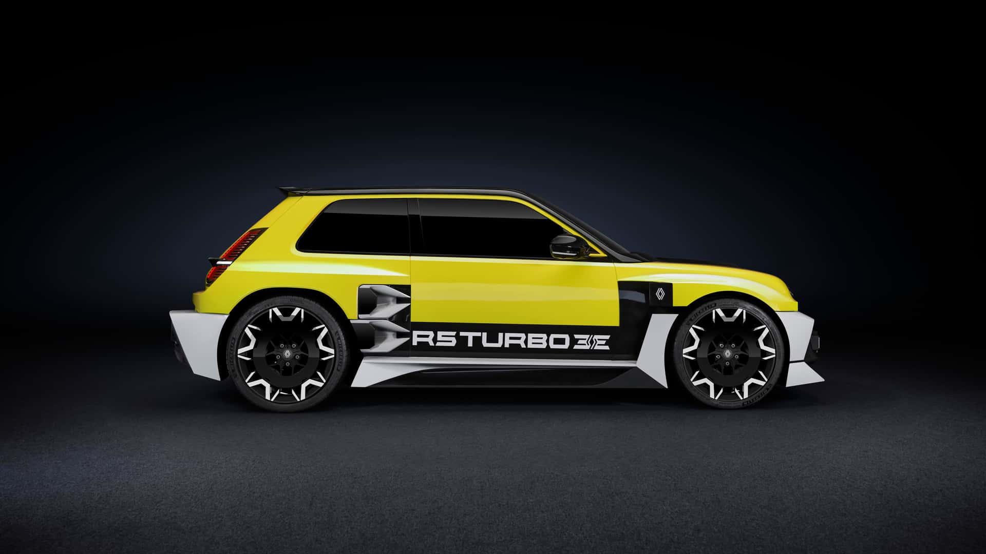 Renault 5 Turbo 3E вид збоку