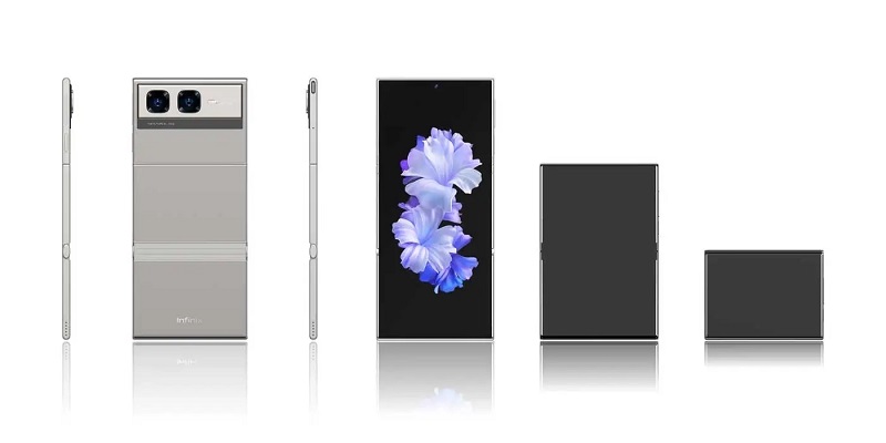 Дизайн смартфона Zero Series Mini Tri-fold от Infinix