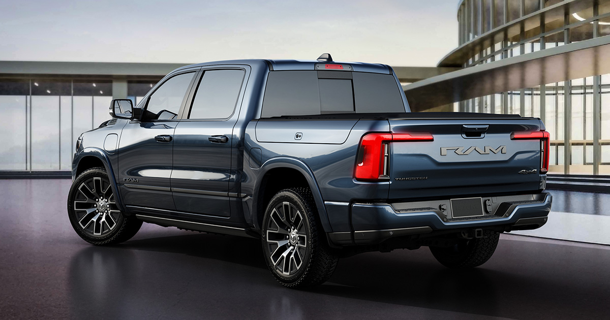 Ram 1500 Ramcharger - vue latérale