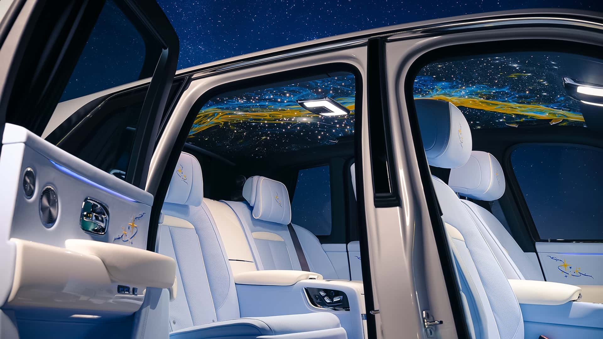 Стеля Starlight Headliner Rolls-Royce Cullinan Cosmos