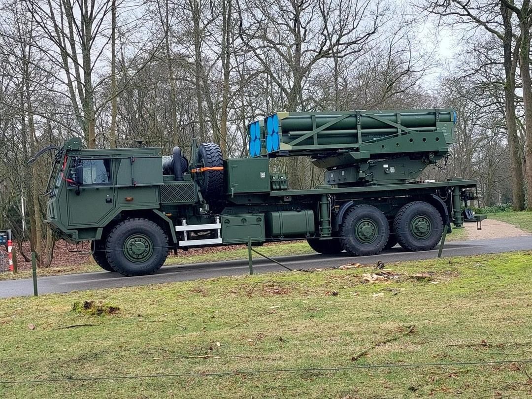 PULS MLRS launcher for the Netherlands