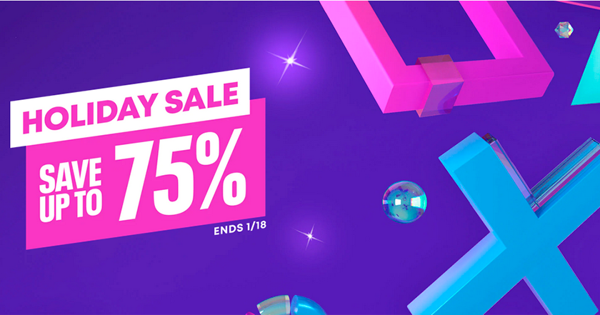 У PlayStation Store триває Holiday Sale до 18 січня. Ексклюзиви Sony, підписки, шутери та інші ігри зі знижками до 75%