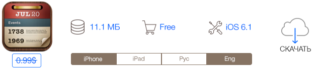 Скидки в App Store: Screen Candy, On this Day, Jet Ball, EXIF-fi Photo. -7
