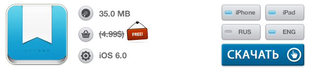Скидки в App Store: InstaMail, Day One, Directional Dash, Metronome-7