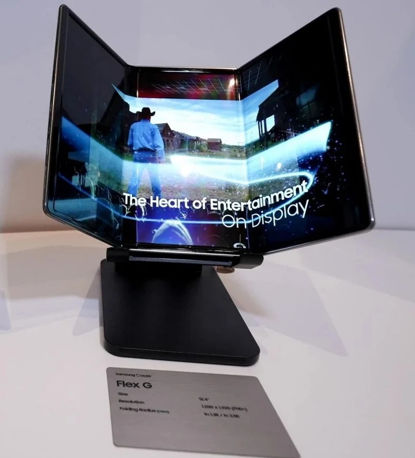 Samsung Flex G concept foldable device