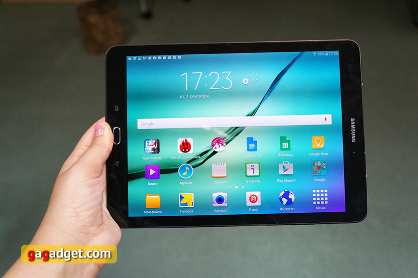 По тонкому льду: обзор Samsung Galaxy Tab S2-8