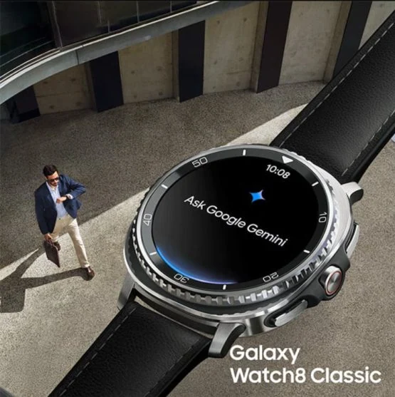 Samsung Galaxy Watch 8 Classic avec la fonctionnalité Google Gemini