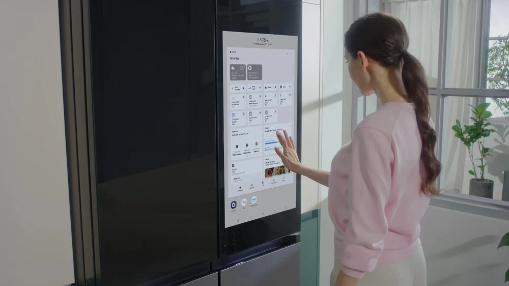 Холодильник Samsung з AI Hybrid Cooling