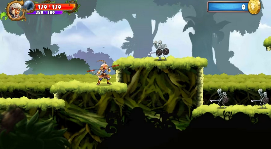 Screenshot of the game Wukong Sun: Black Legend 3