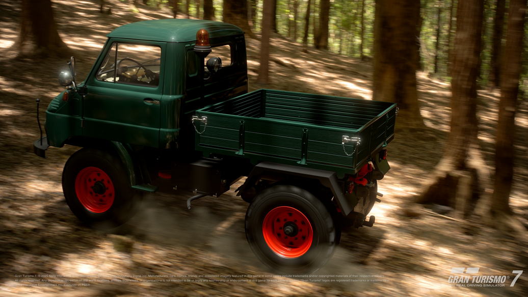 Скриншот гран туризму 7 - автомобіль Mercedes-Benz Unimog Type 411 '62