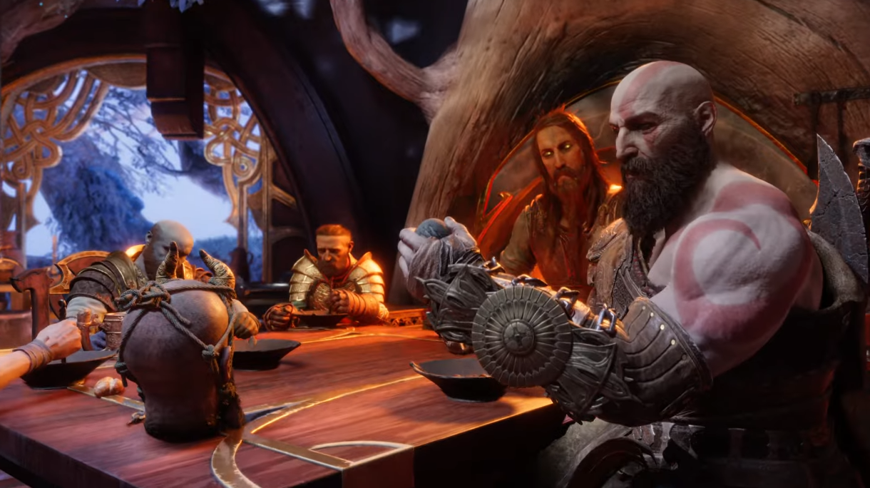 Разработчики God of War: Ragnarok рассказали о мире гномов Свартальхейм, где среди разнообразных биомов строится индустриальный город-11