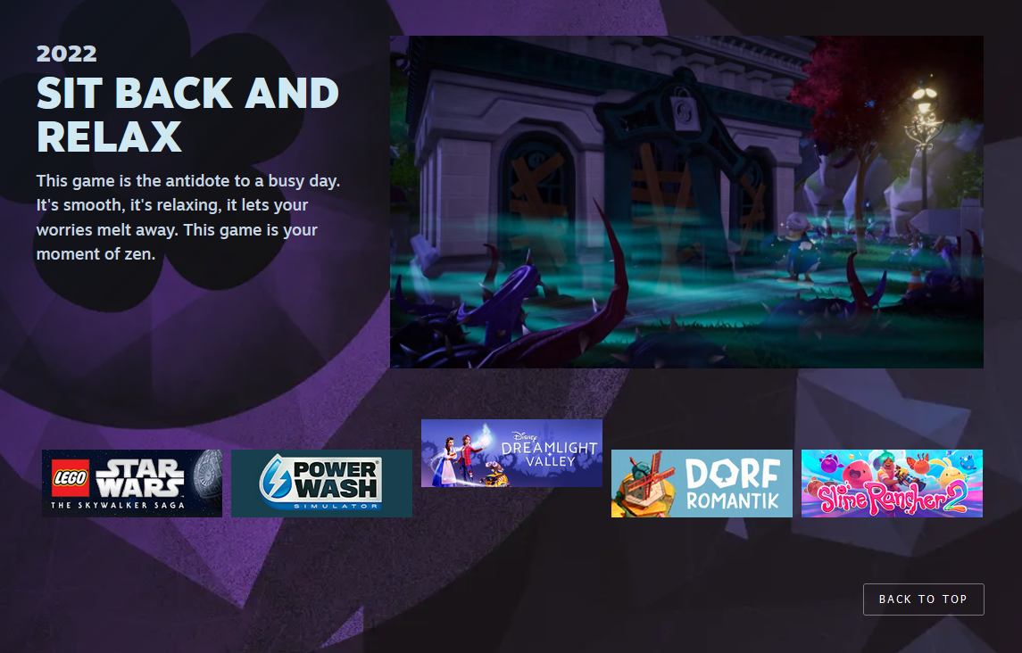 Valve presented all 11 nominations for The Steam Awards ceremony, including: "Game of the Year", "Best Story", "Best Soundtrack" and others-11