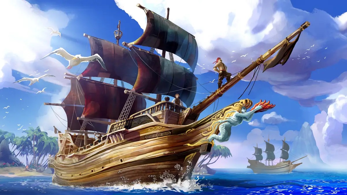 Користувачі PlayStation 5 вже можуть приєднатися до піратських баталій у Sea of Thieves: ще один ексклюзив Microsoft вийшов на консолях Sony