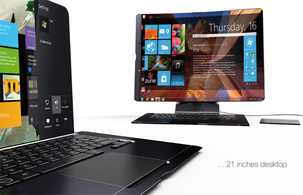 Концепт ноутбука Sony, который мог бы возродить былую славу серии Vaio
