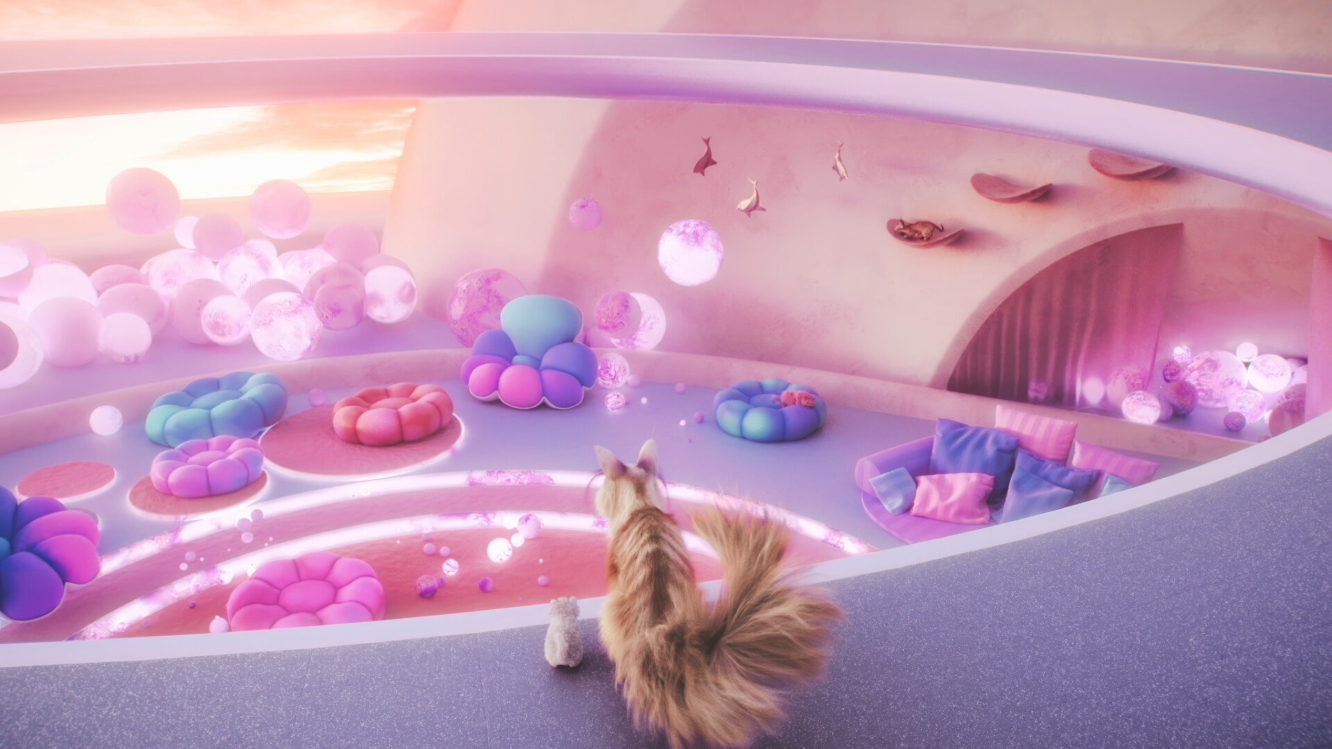 Players can customise cats