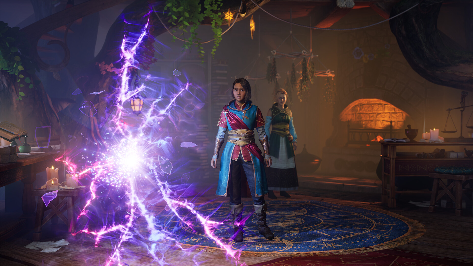 Epic battle in the world of Split Fiction between the characters of the game