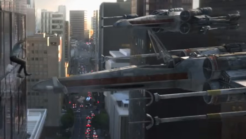 Зрелищная реклама игры Star Wars: Battlefront