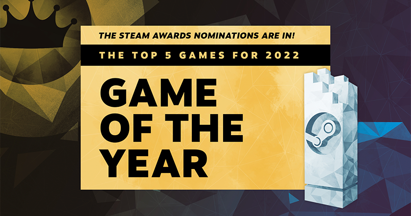 Valve presented all 11 nominations for The Steam Awards ceremony, including: "Game of the Year", "Best Story", "Best Soundtrack" and others