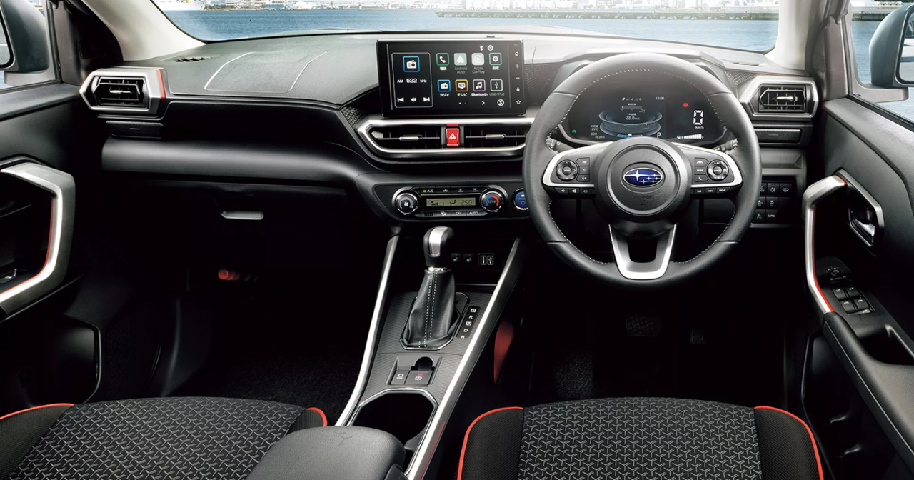 Subaru Rex interior