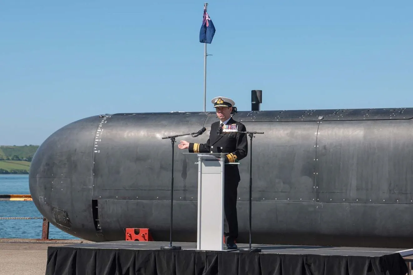 Безэкипажная подводная лодка Excalibur. Иллюстрация: Royal Navy