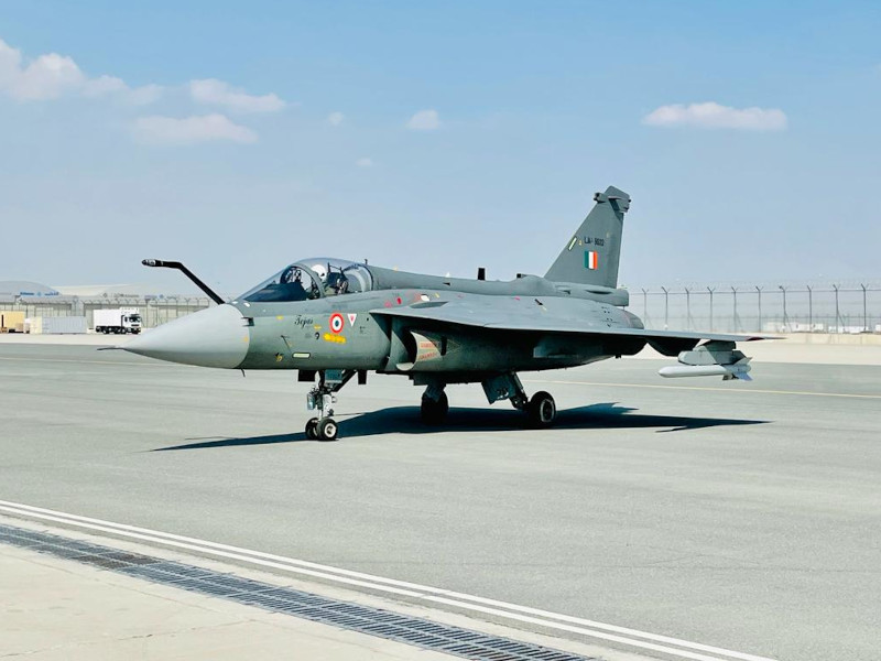 Indian-designed Tejas fighter aircraft