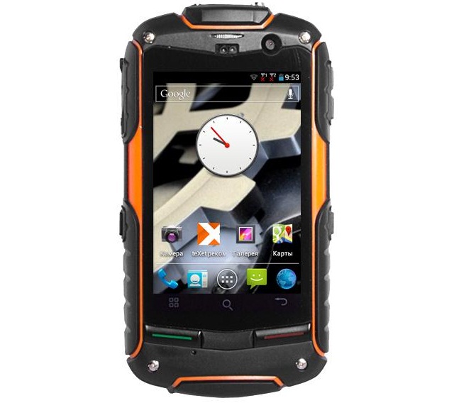Защищенный Android-смартфон TeXet TM-3204R Защищенный Android-смартфон TeXet TM-3204R