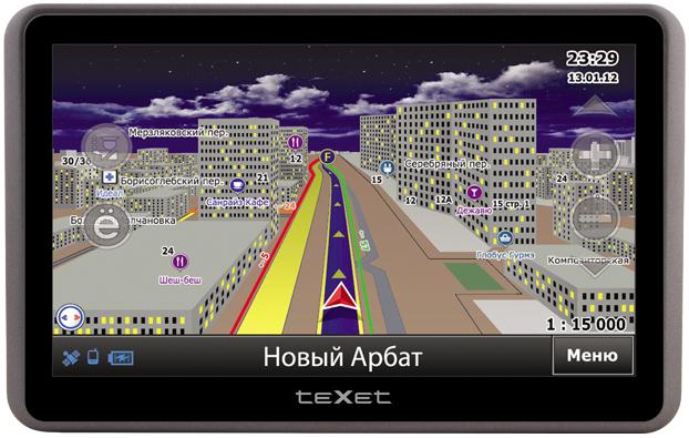 7-дюймовый GPS-навигатор TeXet TN-822-2