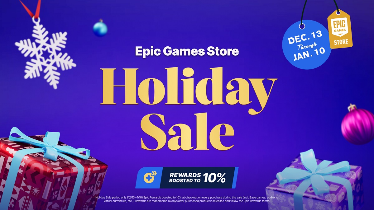 Epic Games Store has launched a massive New Year sale! Gamers are offered great discounts, bonuses and interesting offers
