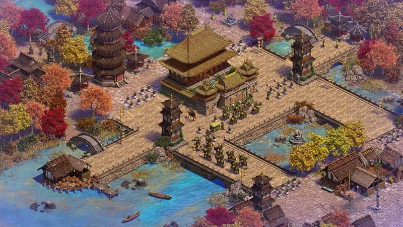 Screenshot of the game Age of Empires II: Definitive Edition - Three Kingdoms 3
