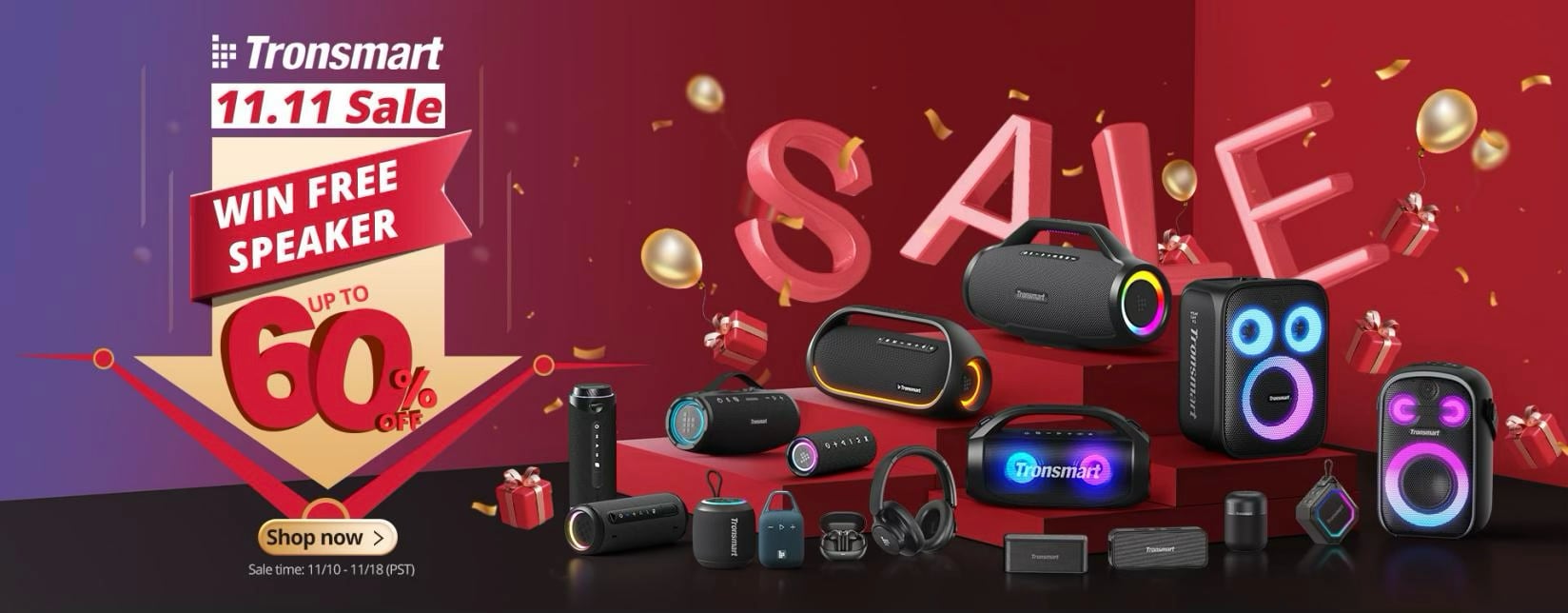 Прокачай звук с новыми колонками и наушниками Tronsmart 