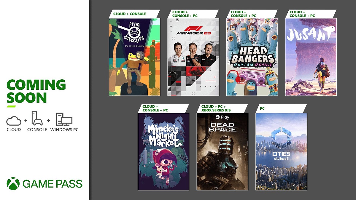 Рімейк Dead Space, Cities: Skylines II, Like a Dragon: Ishin! і ще низка крутих ігор: опубліковано перелік новинок каталогу Xbox Game Pass другої половини жовтня