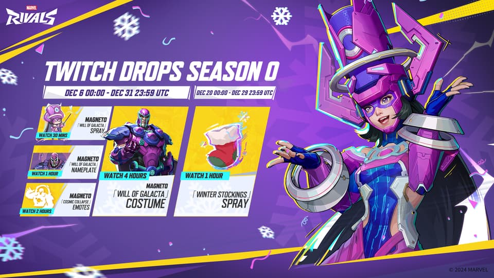 All awards on Twitch - Illustration by Marvel