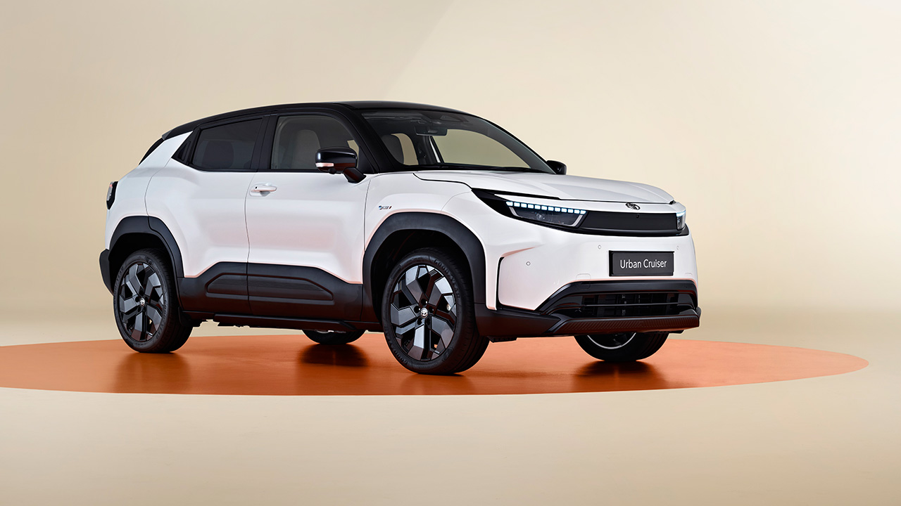 L'angle dynamique du Toyota Urban Cruiser