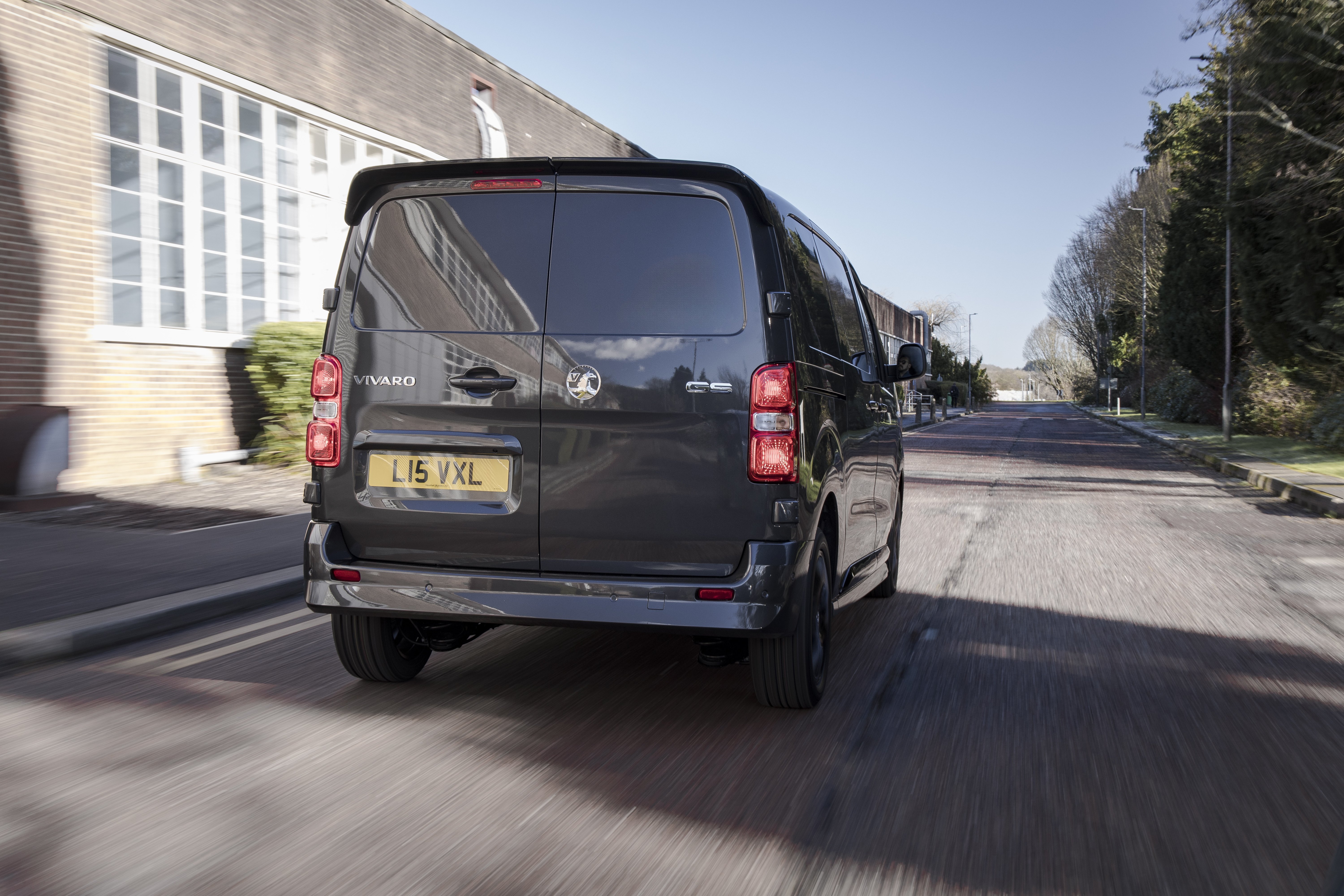 Vauxhall Vivaro GS rear spoiler