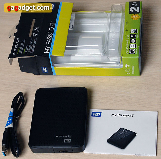 Беглый обзор внешнего жесткого диска Western Digital My Passport 2TB USB 3.0-2