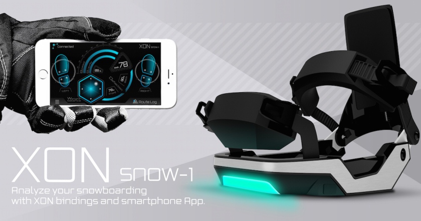 «Умные» сноубордические крепления Cerevo XON Snow-1 для улучшения навыков