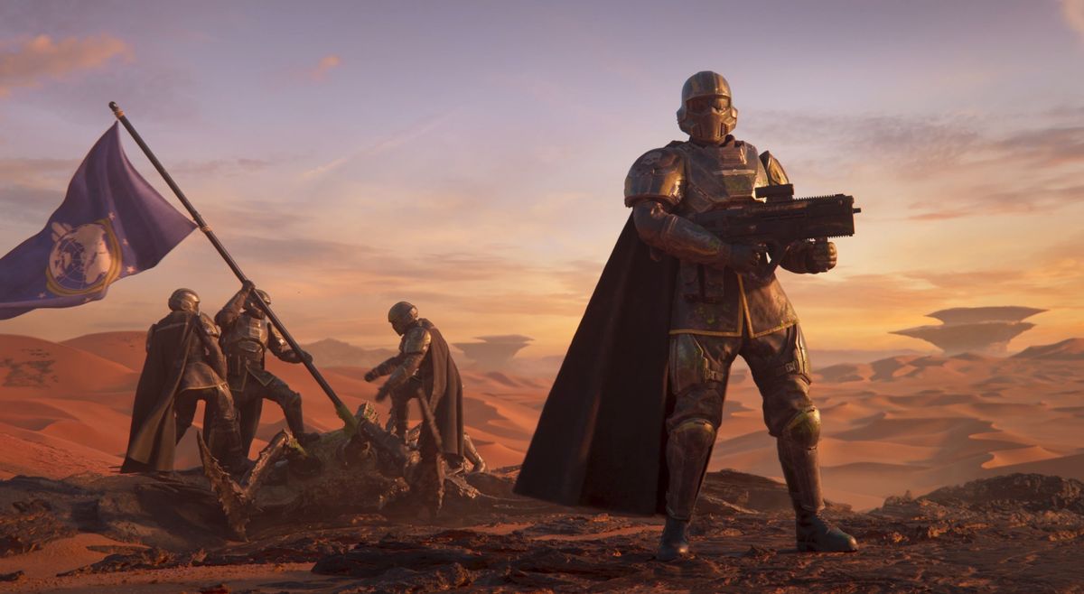 Новий рекорд Helldivers 2: у PC-версії мережевого шутера зафіксовано понад 333 тисячі одночасних гравців