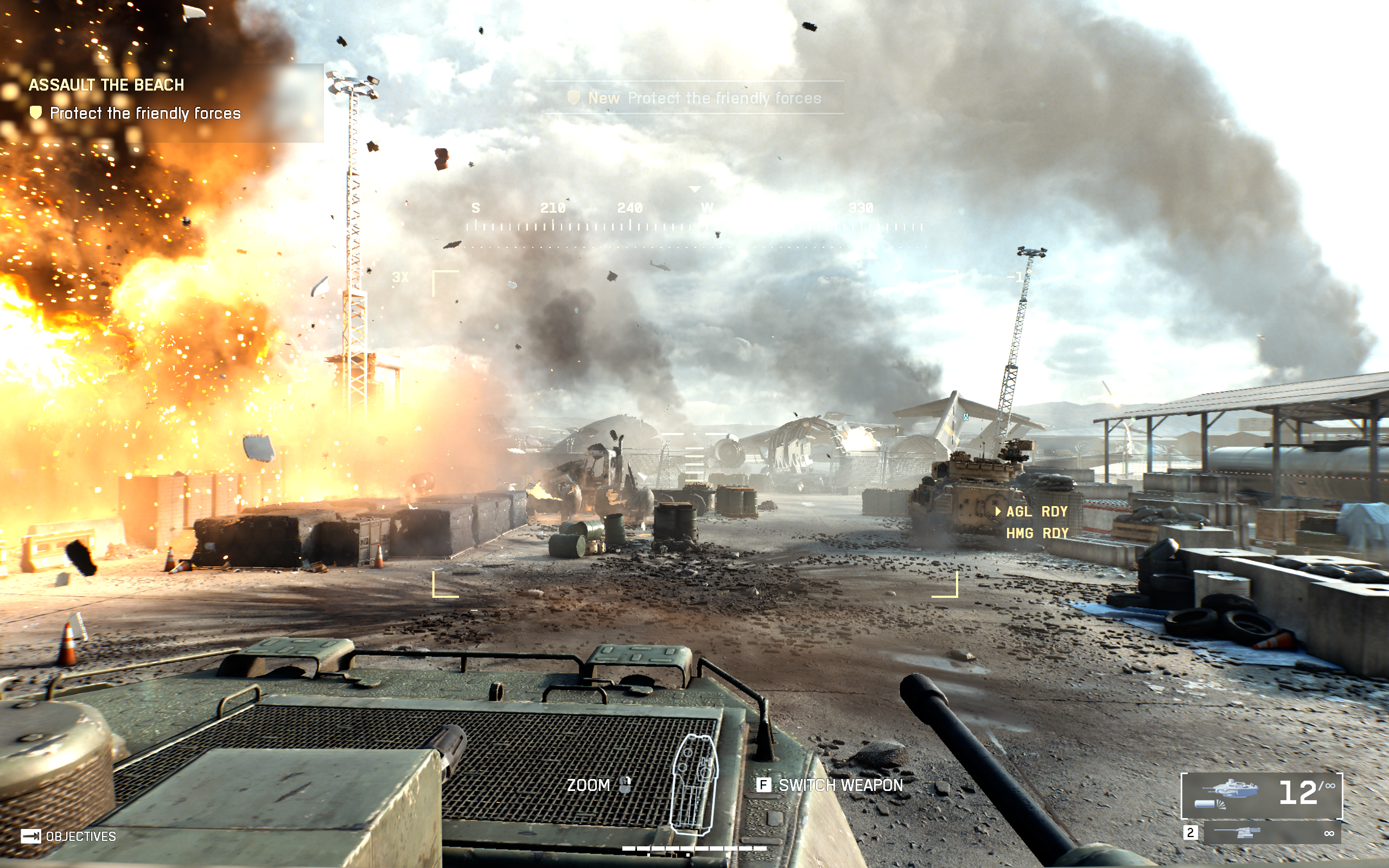Прогресс миссии в сюжете Battlefield 6