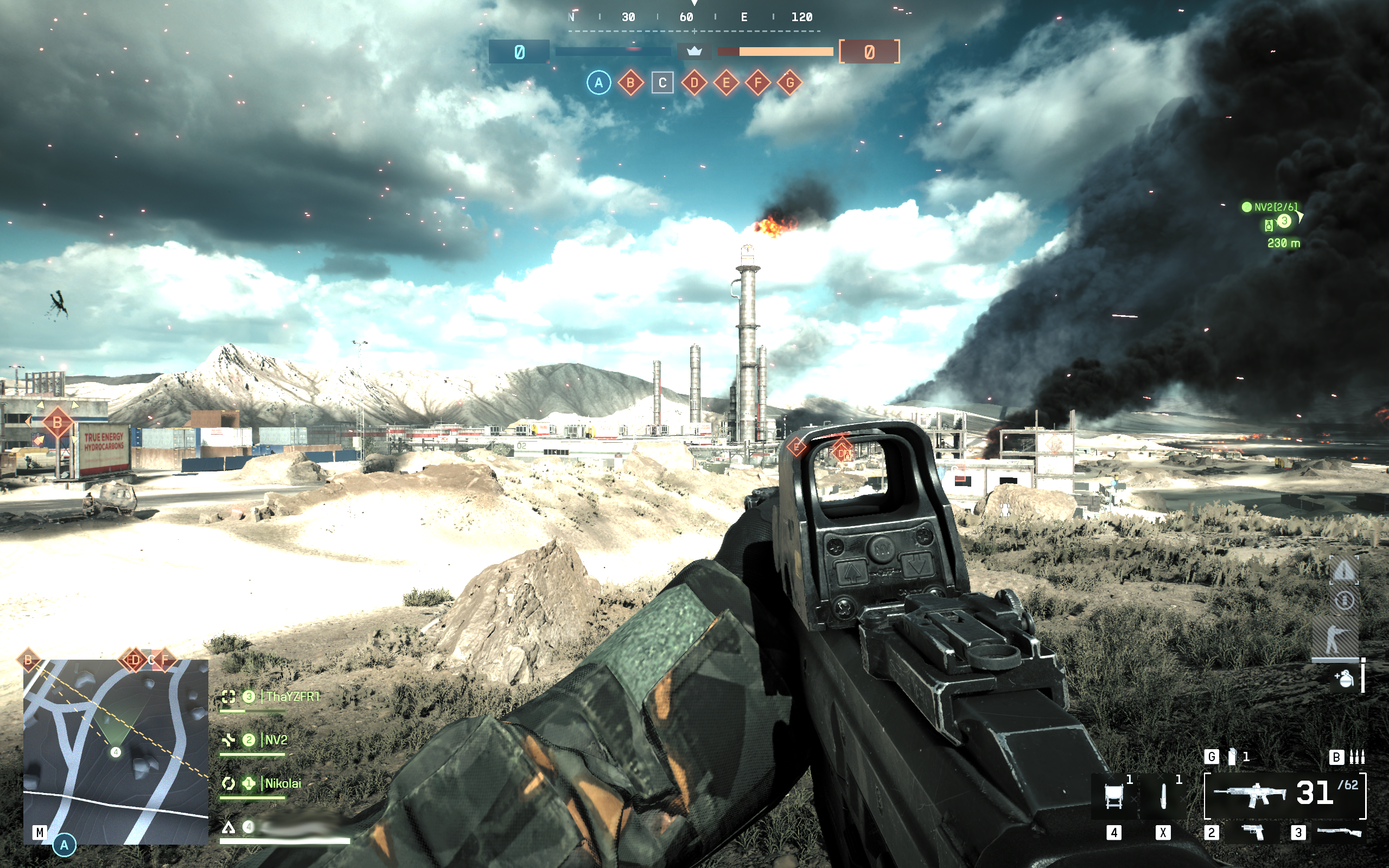 Геймплей с оружием в Battlefield 6
