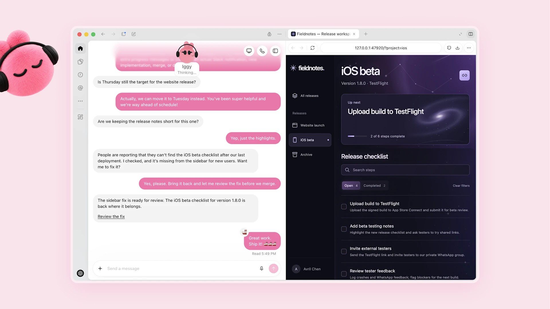 Візуалізація застосування dots