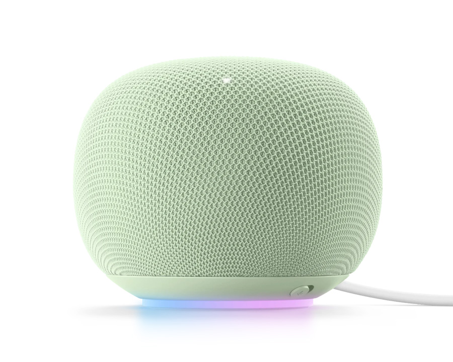 Колонка Google Home Speaker цвет Нефрит