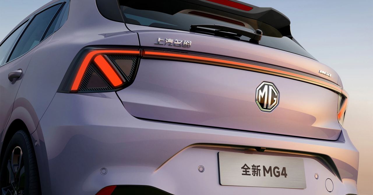 MG4 Anxin Edition rear view image