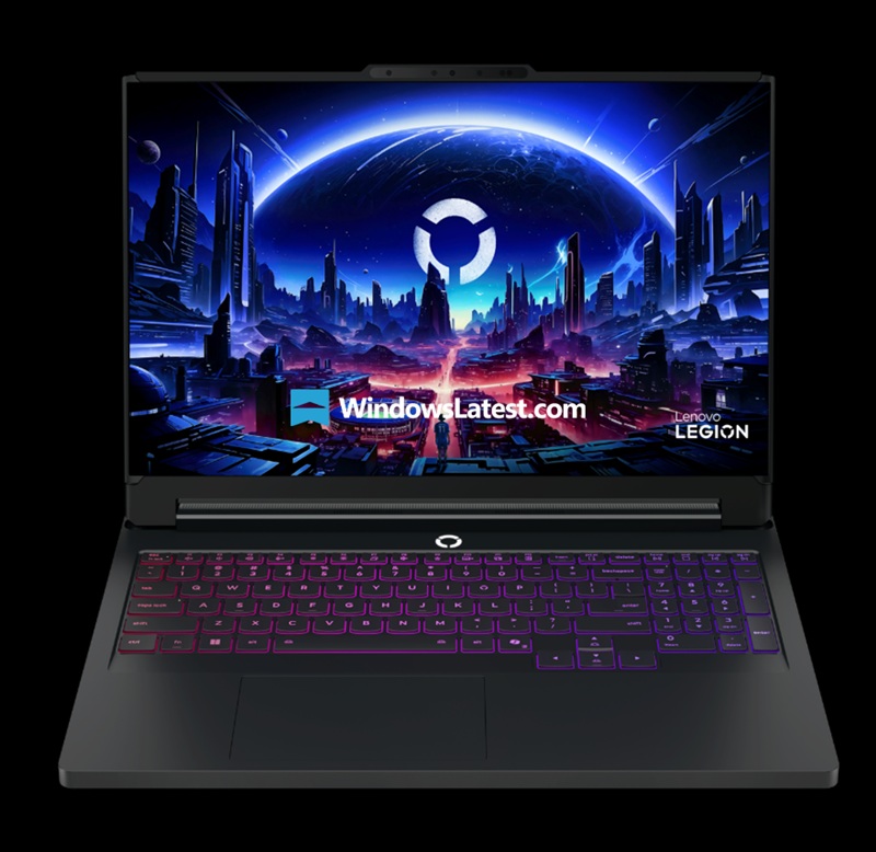 Render of Lenovo Legion Pro Rollable laptop