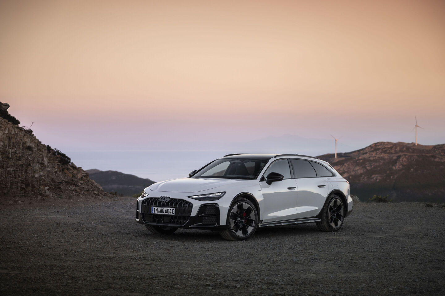 Audi A6 allroad rear view