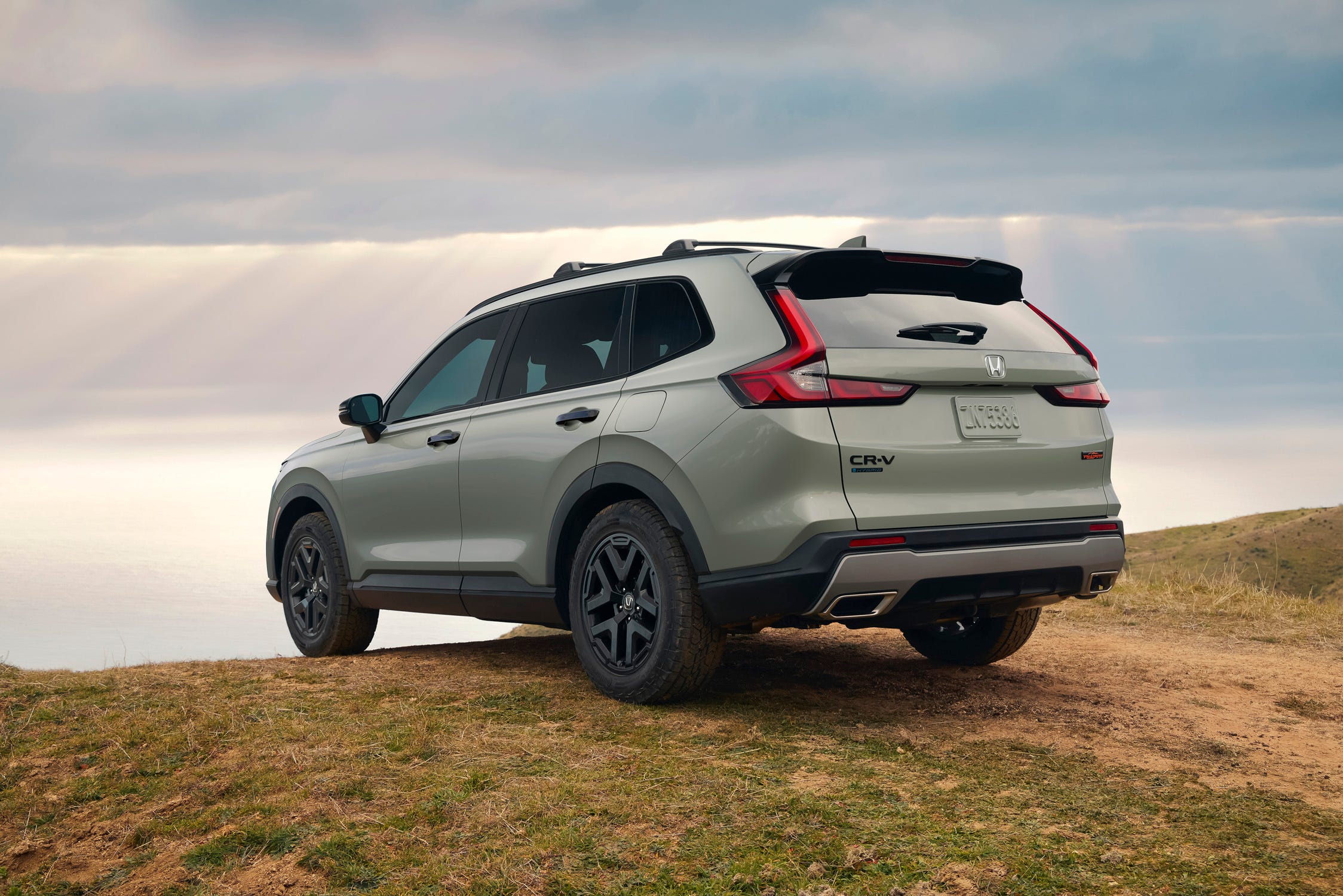 Фронтальний вид нового CR-V