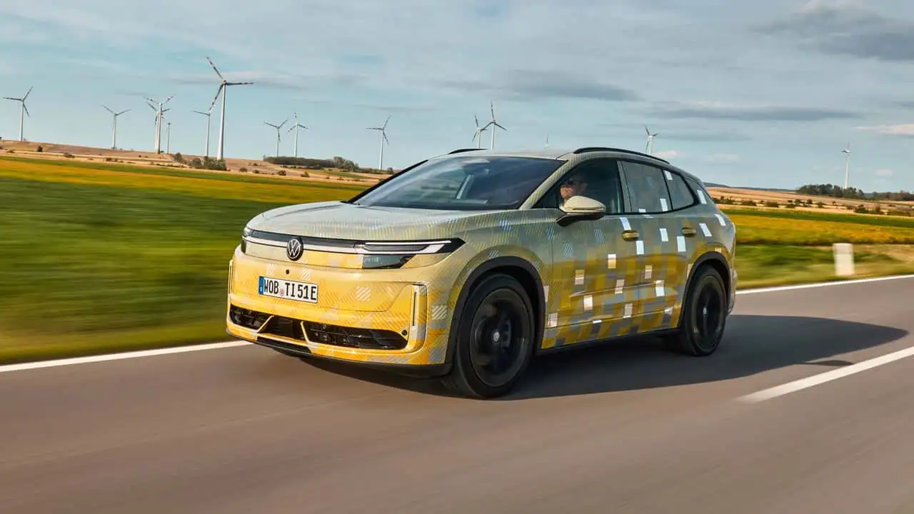 Тестовий прототип нового електричного Tiguan