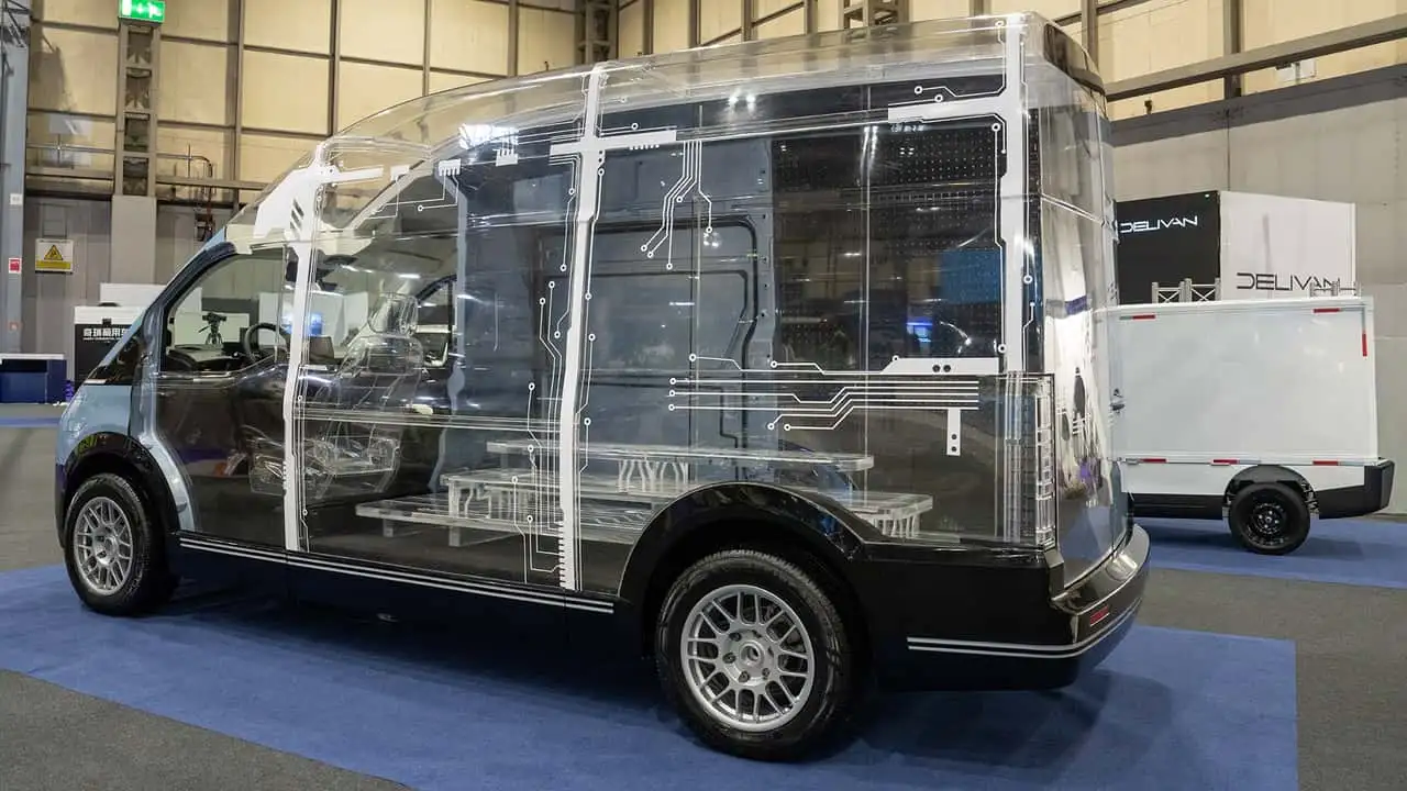 Інтер'єр кабіни Delivan