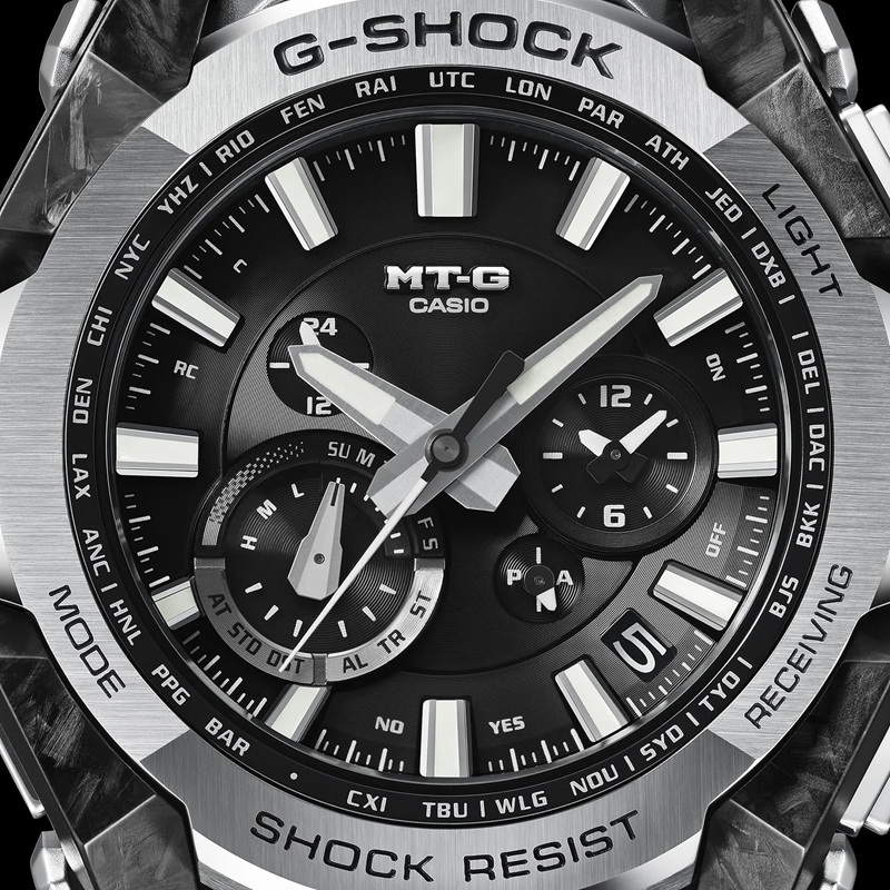 Годинники Casio MTG-B4000D у чорному кольорі