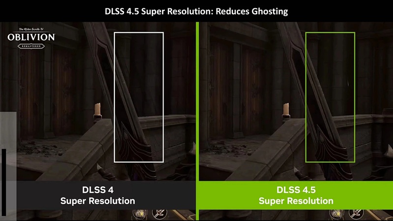 Nvidia DLSS 4.5 нововведення: друга версія трансформер-моделі Super Resolution