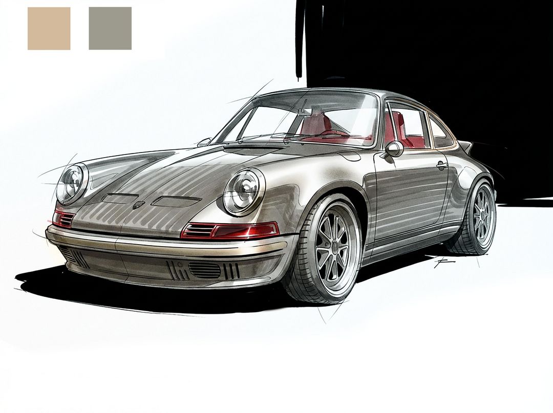 Porsche 911 рестомод от Techart